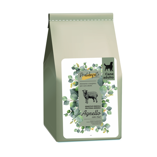 Prelibapetz- Agnello con riso- cane adulto