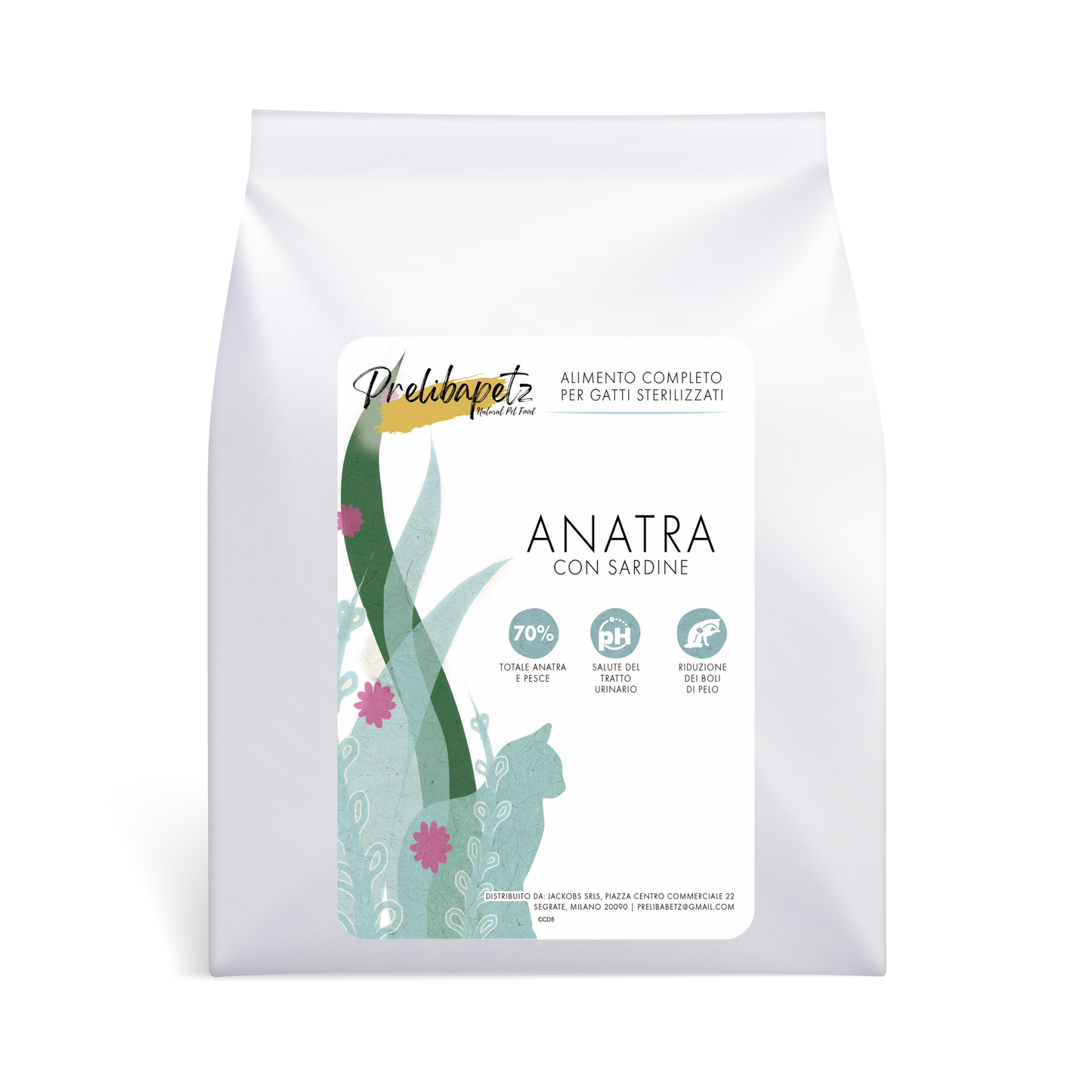 Prelibapetz- Anatra con sardine- Gatto adulto sterilizzato