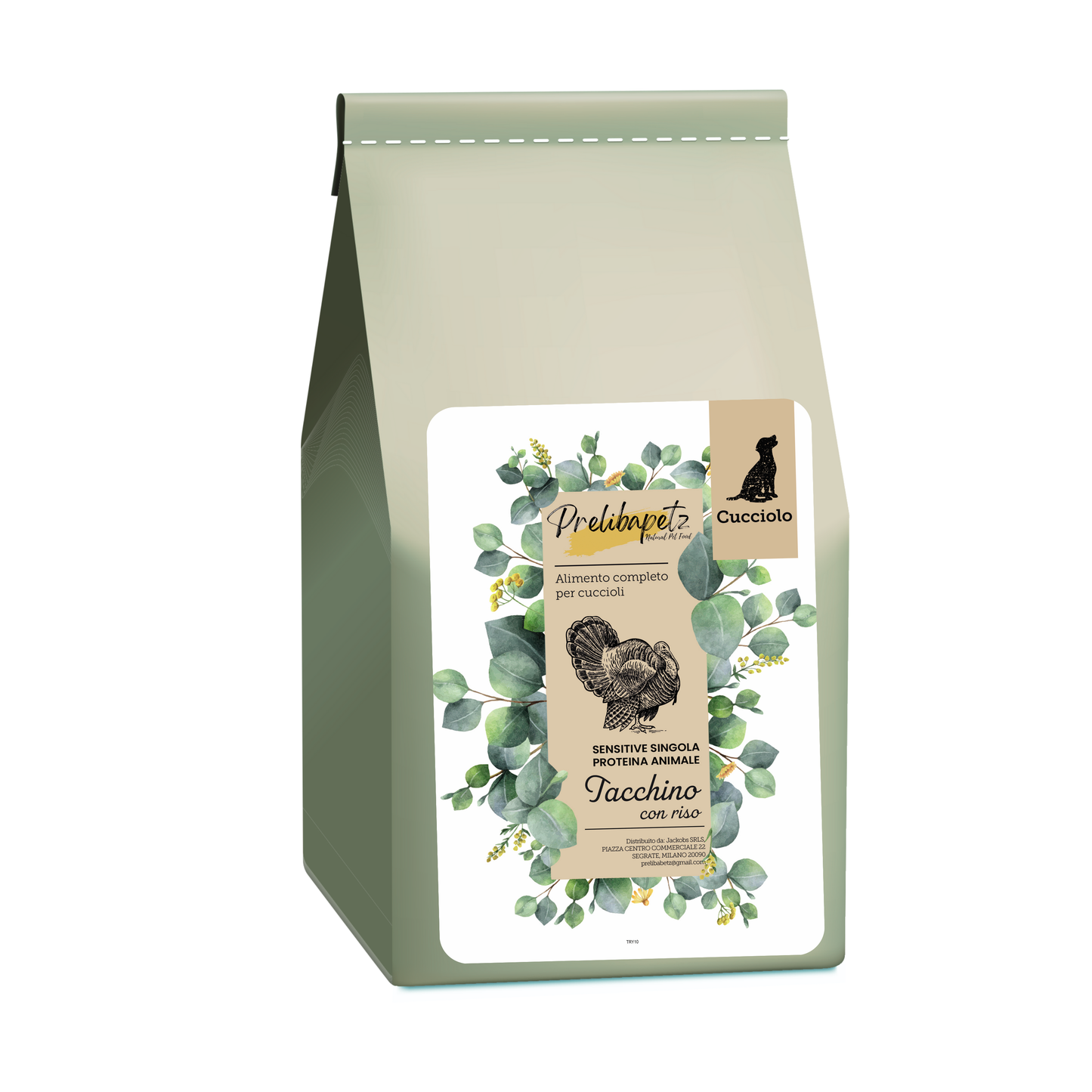 Prelibapetz- Tacchino con riso- cane cucciolo